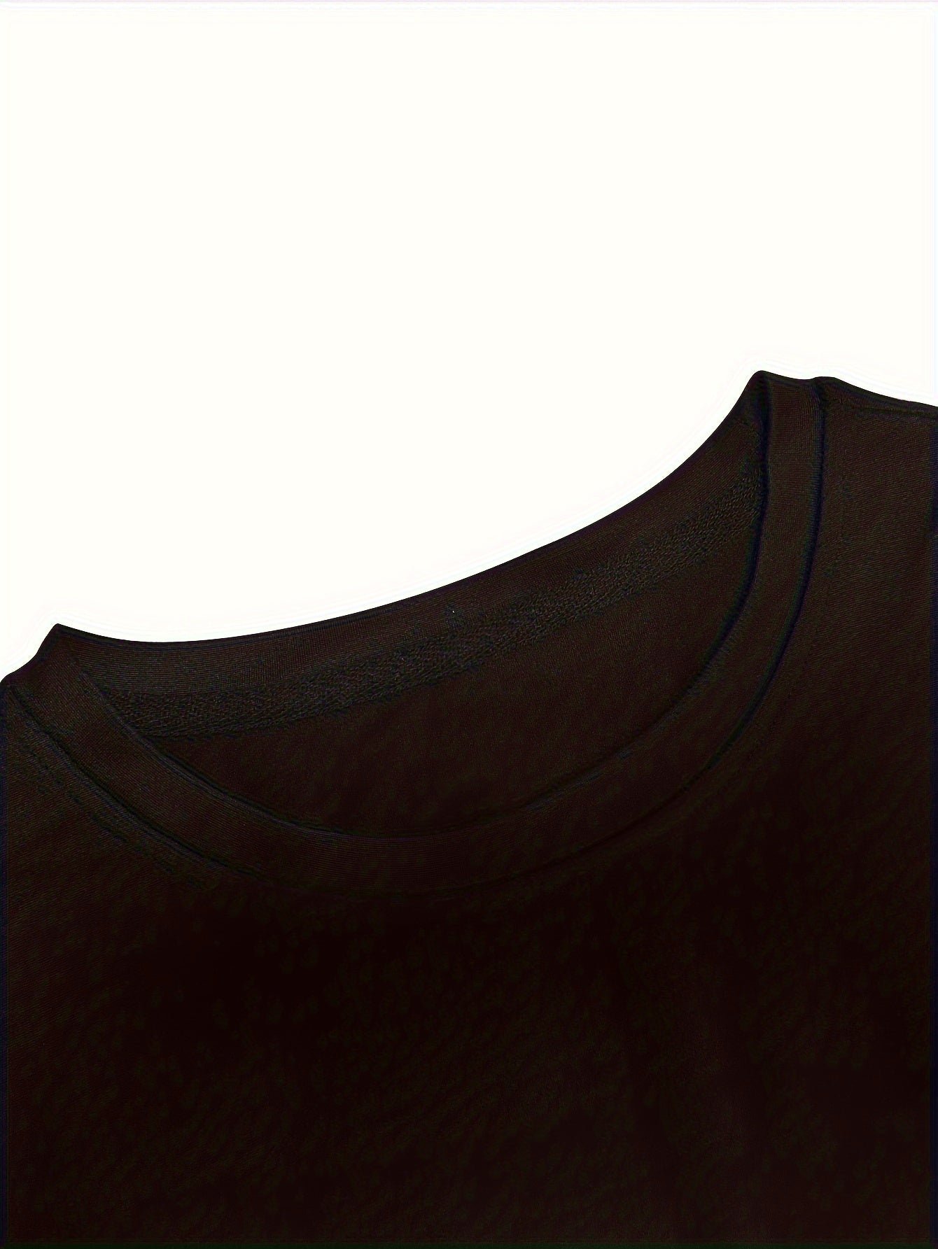 Men's short-sleeved T-shirt, love letter print, comfortable and casual, elastic neckline, suitable for men outdoor wear