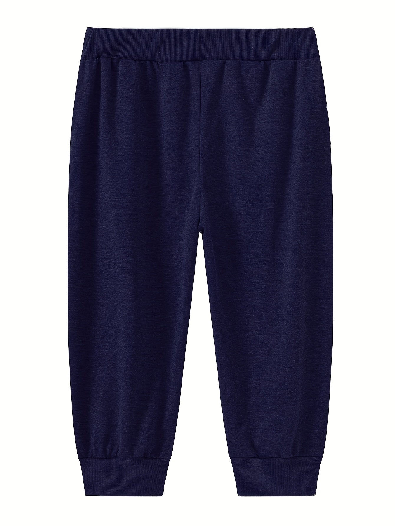 Men's Casual Basics Shorts, Chic All Match Capri Pants For Summer Fitness Running