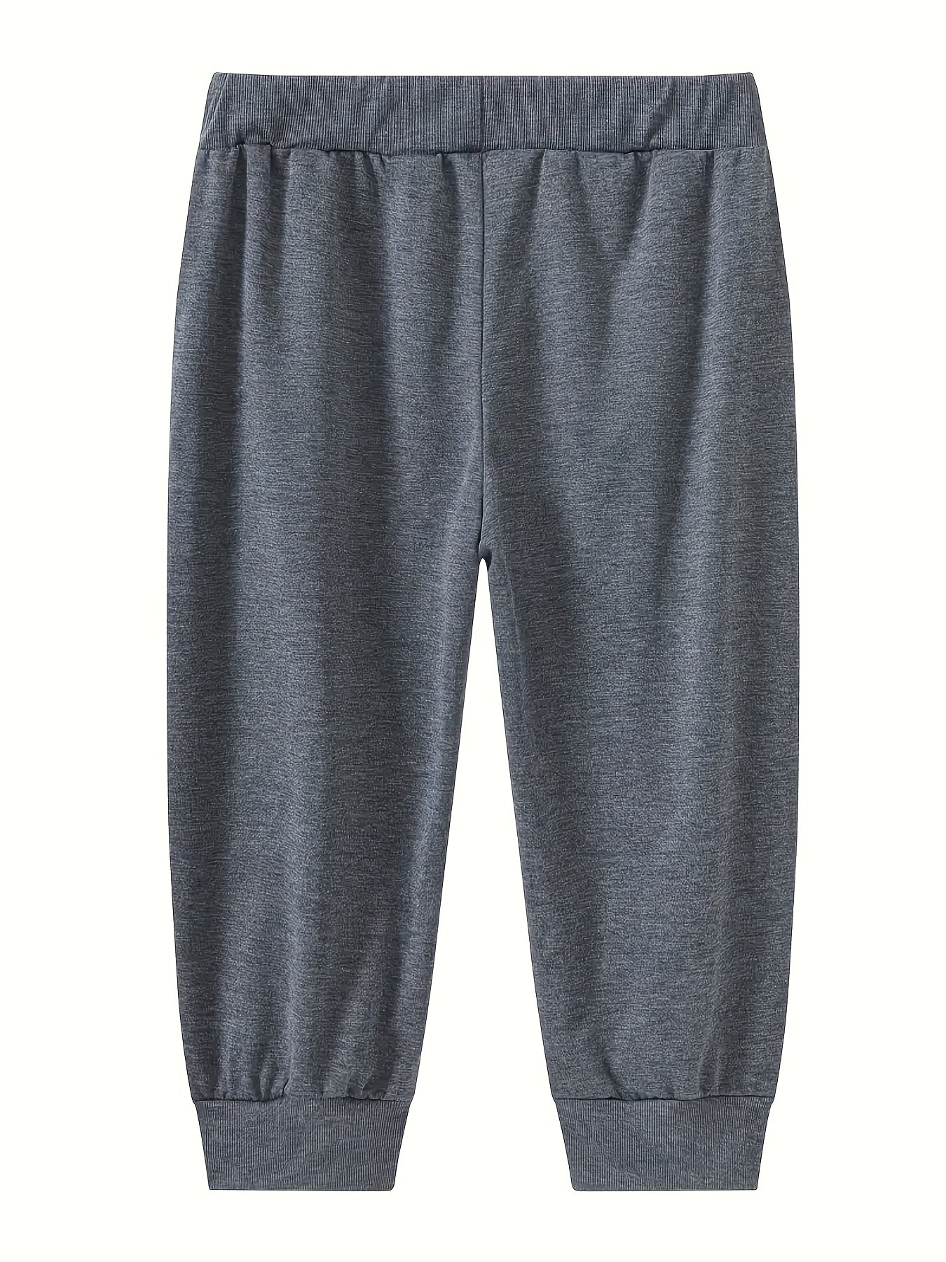 Men's Casual Basics Shorts, Chic All Match Capri Pants For Summer Fitness Running