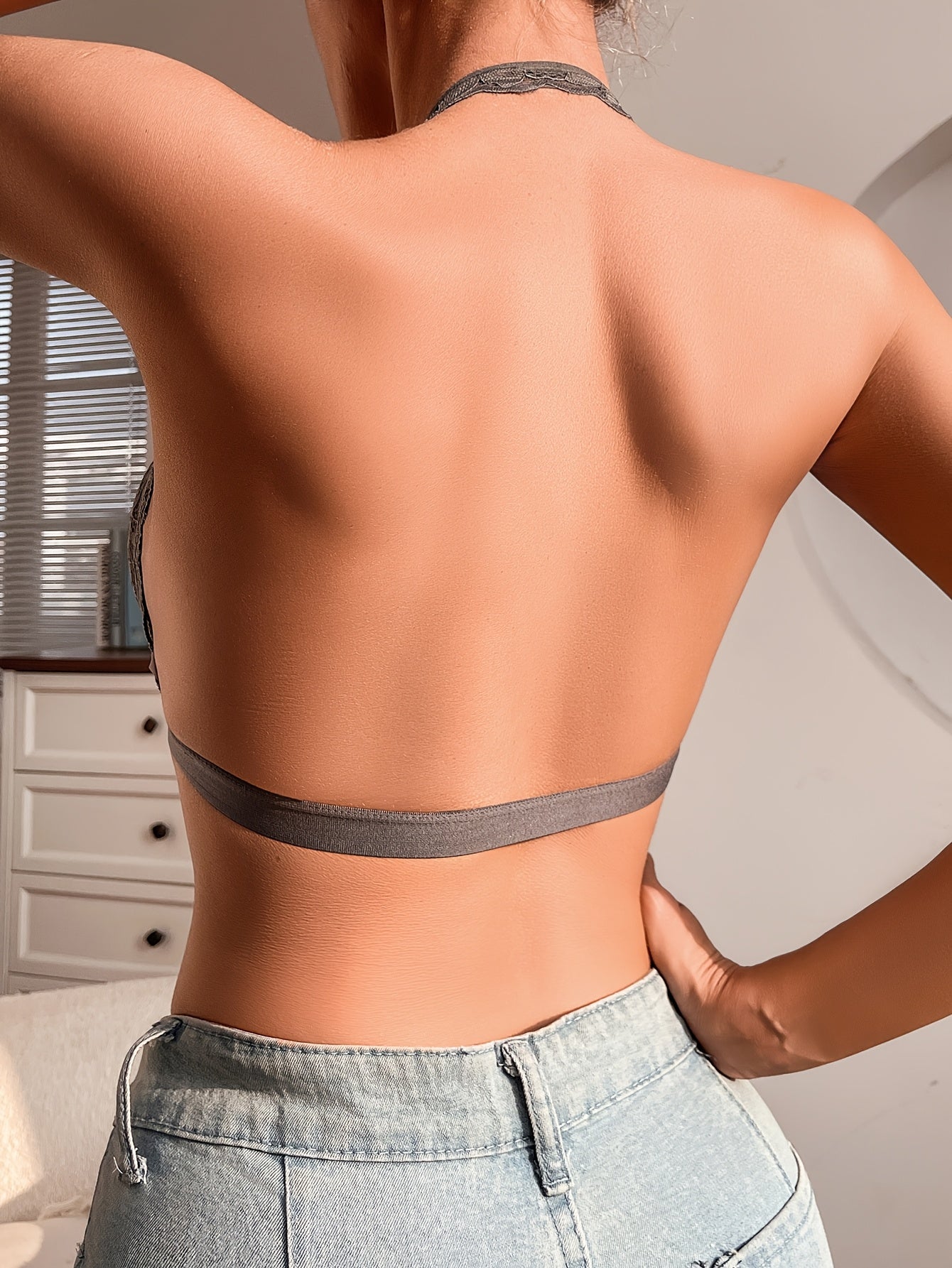Deep V Backless Fashion And Charm Style Design Sexy Bra, Women's Sexy And Erotic Clothing