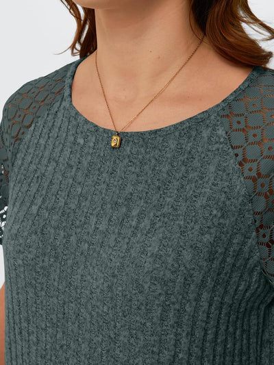 AUTOMET Womens Short Sleeve Sweater Crewneck Business Tops Dressy Casual Shirts Trendy Tunic Summer Clothes 2025