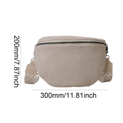 Pu Banana Bags for Women Chest Bag Sling Crossbody Shoulder Bag Designer Waist Fanny Pack Chest Bum Belt Bag Half Moon Hobo Bag