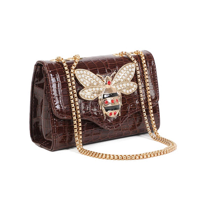 Handbags For Women Crocodile pattern Shoulder Bags Lady Travel Bag Luxury Brand Hobos bags Cross-body Chain Handbag