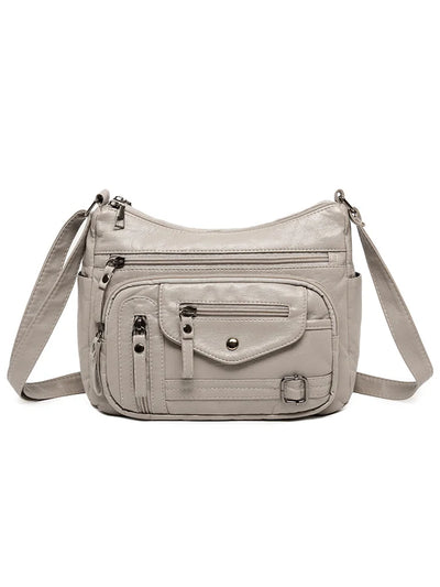 2024 New women messenger bags Vintage Bags Designer Female Soft PU Leather Shoulder Bags Crossbody Bag