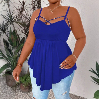 Plus Size Vest Tops for Women Clothing 2025 Summer Sexy Large Size Slim Pullover Short Sleeve Female Korean Tank T-Shirts Tees