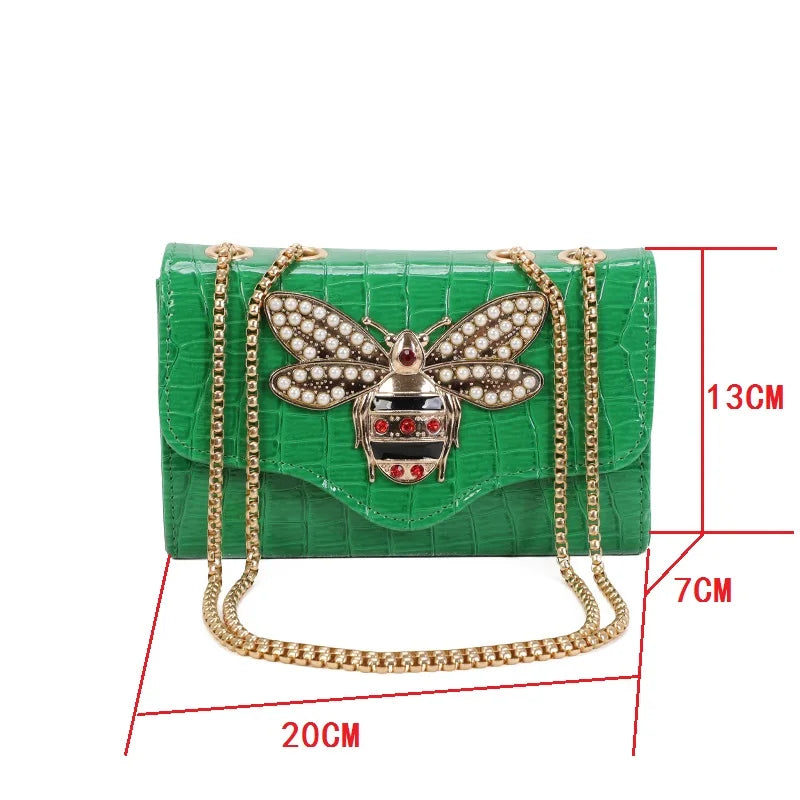 Handbags For Women Crocodile pattern Shoulder Bags Lady Travel Bag Luxury Brand Hobos bags Cross-body Chain Handbag