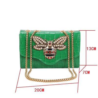Handbags For Women Crocodile pattern Shoulder Bags Lady Travel Bag Luxury Brand Hobos bags Cross-body Chain Handbag