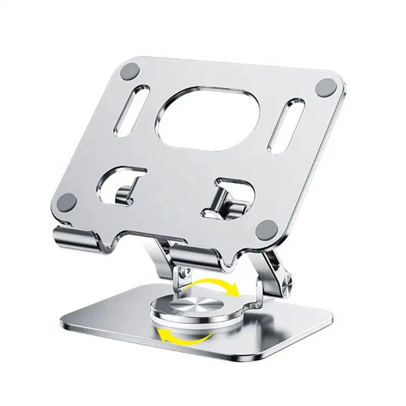 360 ° Rotating Tablet Stand Suitable For Ipad, Adjustable Folding Tablet Stand, Aluminum Phone Desktop Stand For Online Classes