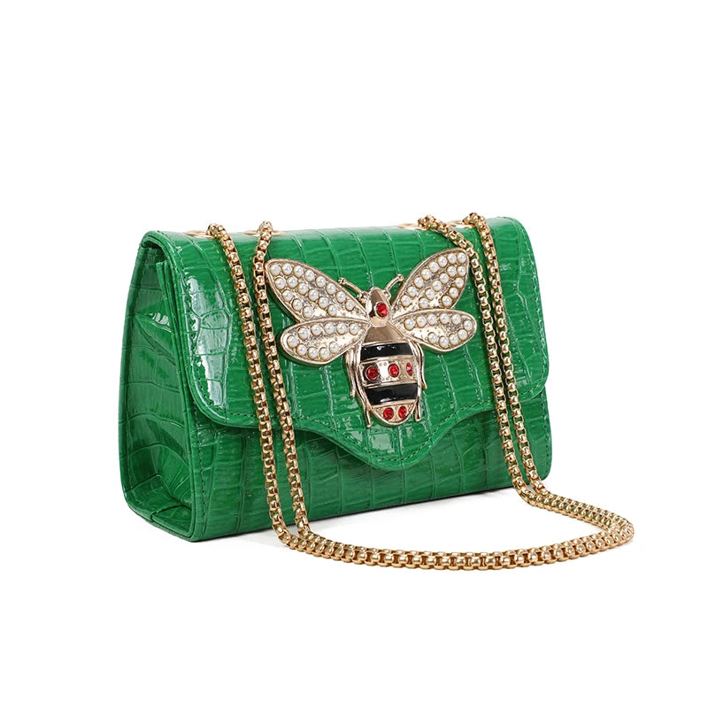 Handbags For Women Crocodile pattern Shoulder Bags Lady Travel Bag Luxury Brand Hobos bags Cross-body Chain Handbag