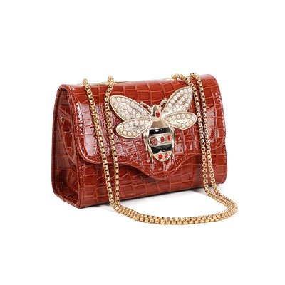 Handbags For Women Crocodile pattern Shoulder Bags Lady Travel Bag Luxury Brand Hobos bags Cross-body Chain Handbag