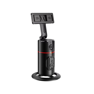 360 Degree Rotation Gimbal Stabilizer Selfie Stick AI Follow Face Tracking Desktop Tripod Phone Stand For Tiktok Smartphone Live