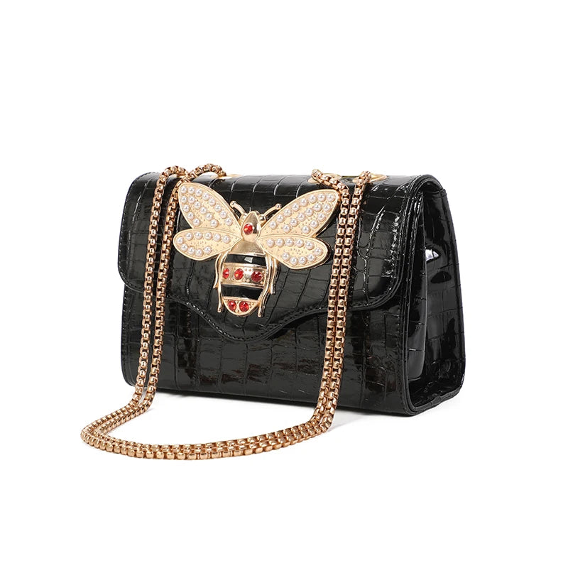 Handbags For Women Crocodile pattern Shoulder Bags Lady Travel Bag Luxury Brand Hobos bags Cross-body Chain Handbag