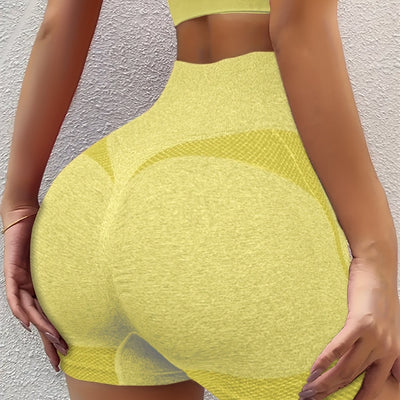 Seamless High Waist Yoga Shorts, Comfortable and Breathable Tummy Control Butt Lift Shorts, Women's Underwear and Shapewear