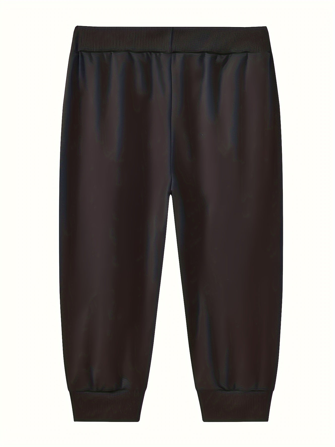 Men's Casual Basics Shorts, Chic All Match Capri Pants For Summer Fitness Running