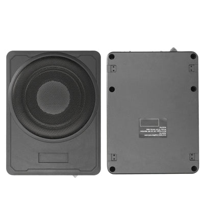 10 Inch 600W Car Subwoofer High Power Pure Bass Under-Seat Power Amplifiers Speaker 12 V For Car Truck RV, Without Battery